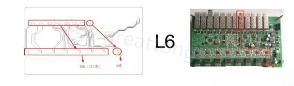 根據(jù)客戶端提供的信息，確認為L6層光口8與芯片8之間的兩條差分阻抗線調(diào)試不通-深圳宏力捷